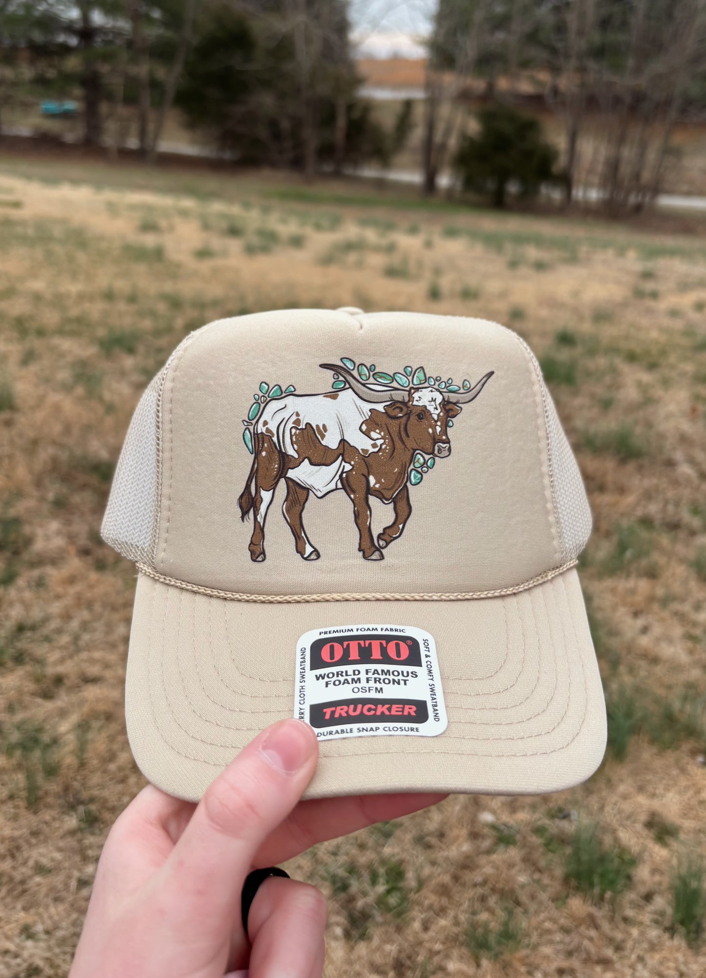 Longhorn Turquoise Hat
