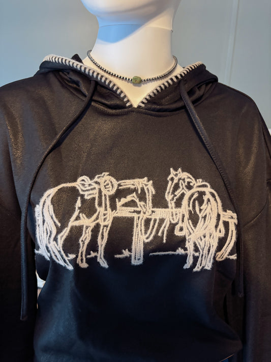 Leather or Not Hoodie