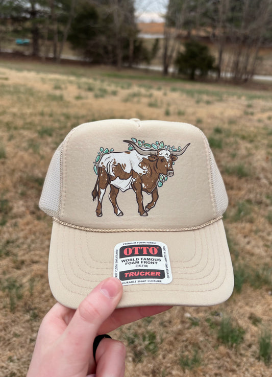 Longhorn Turquoise Hat