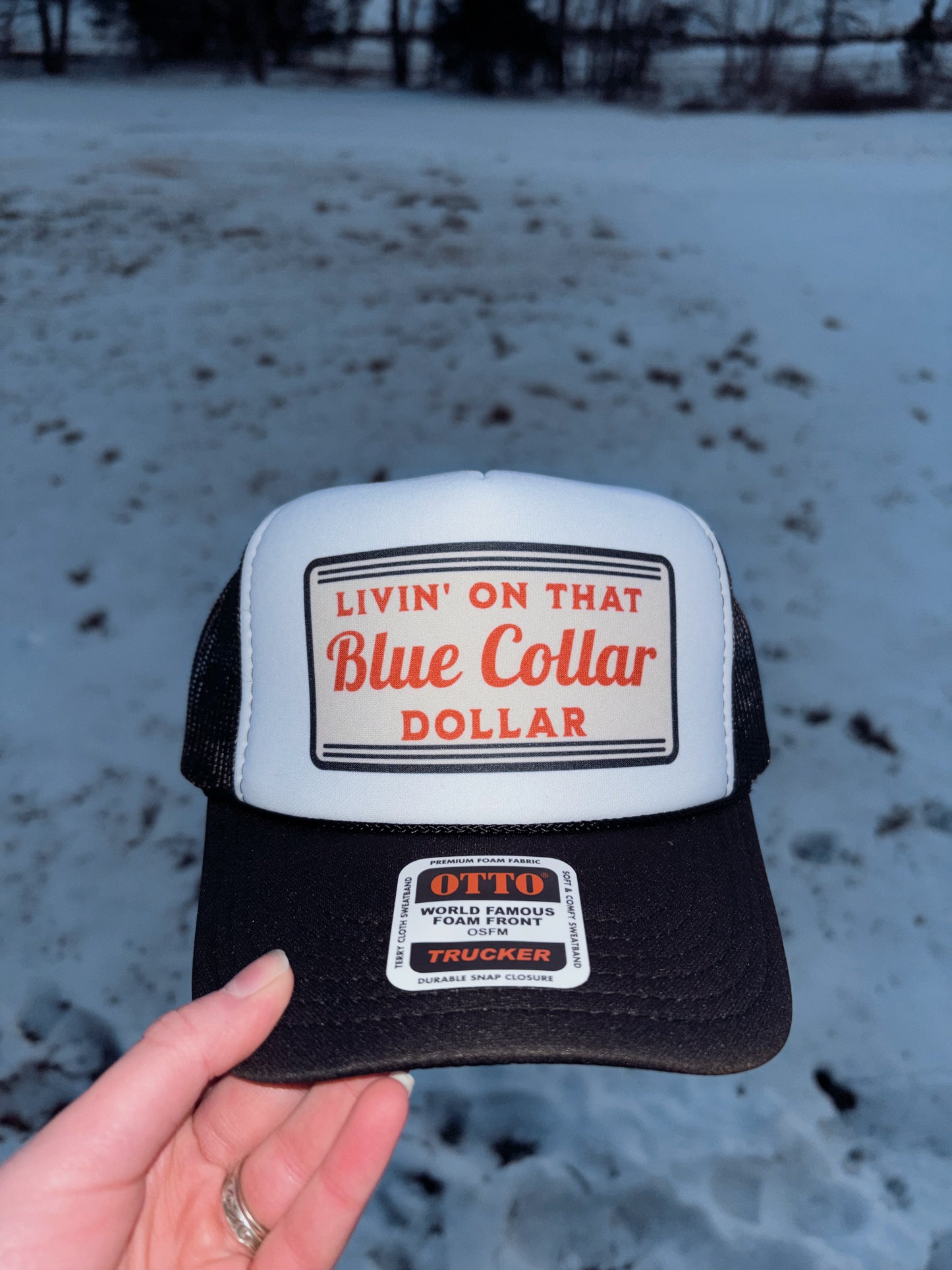 Blue Collar Dollar Hat