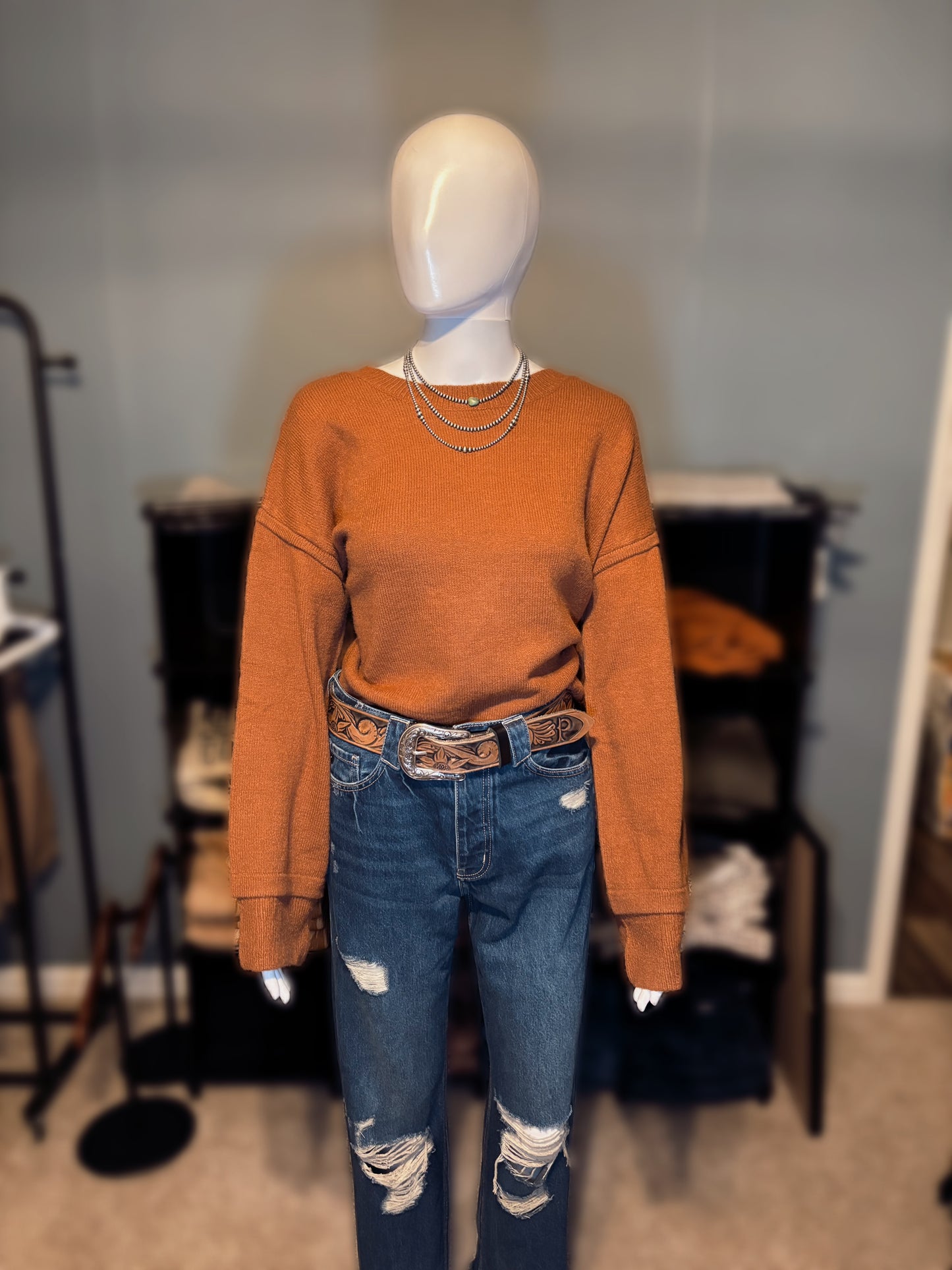 Cowboy Knit Sweater