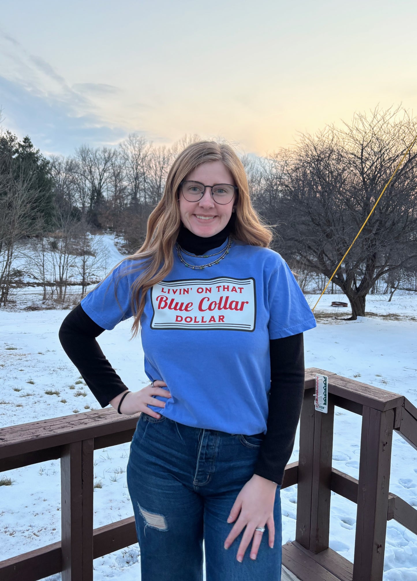 Blue Collar Dollar Tee