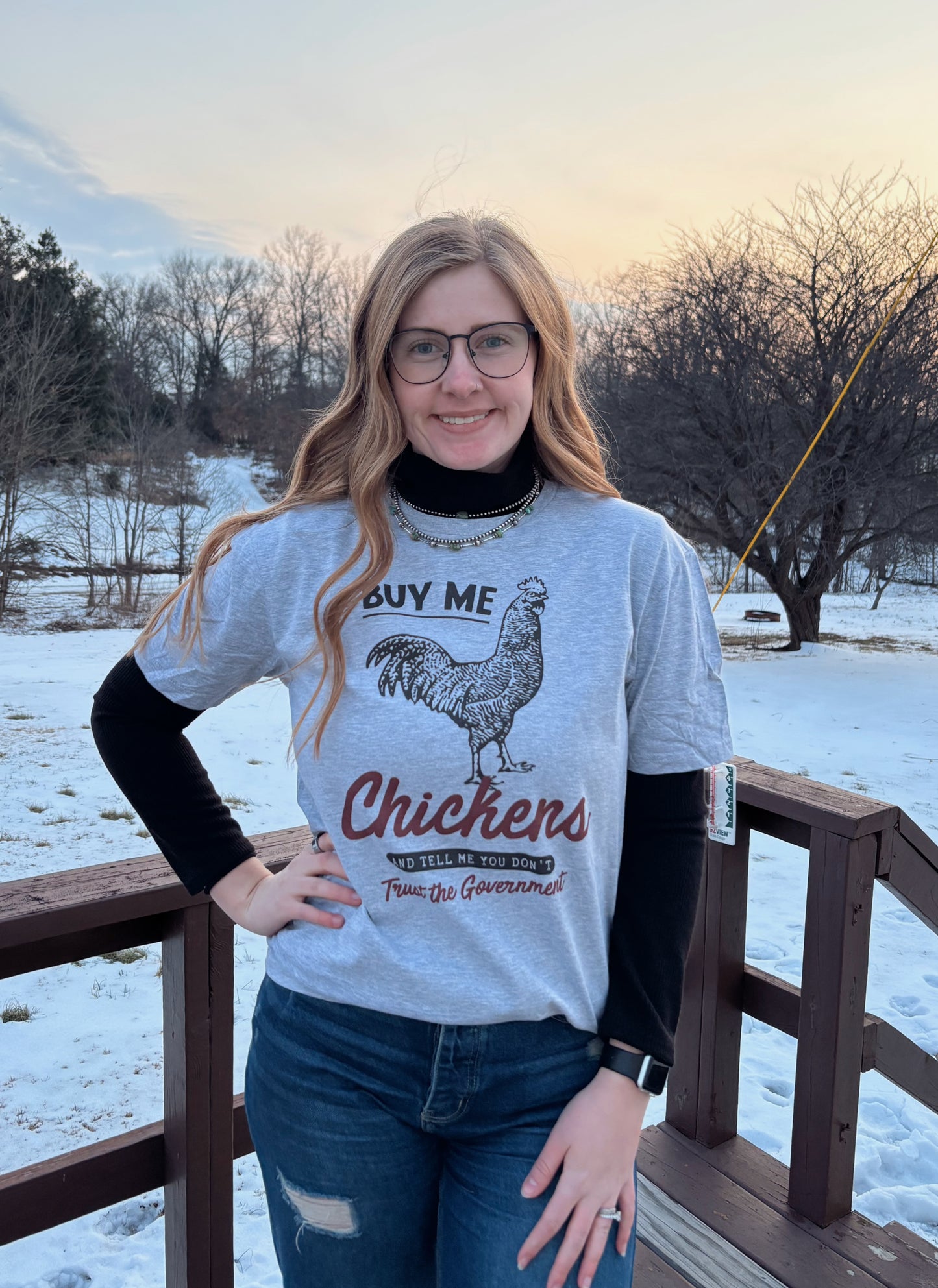 Buy Me Chickens Tee