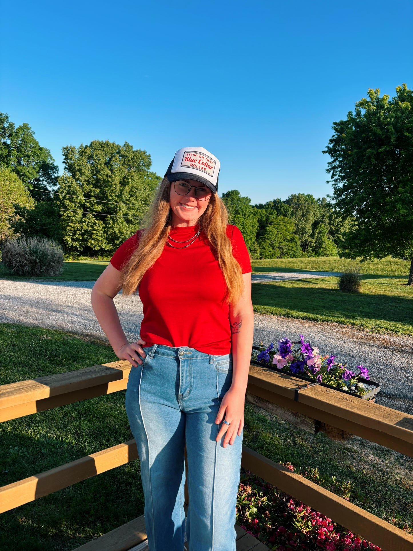 Ranchy Red Tee