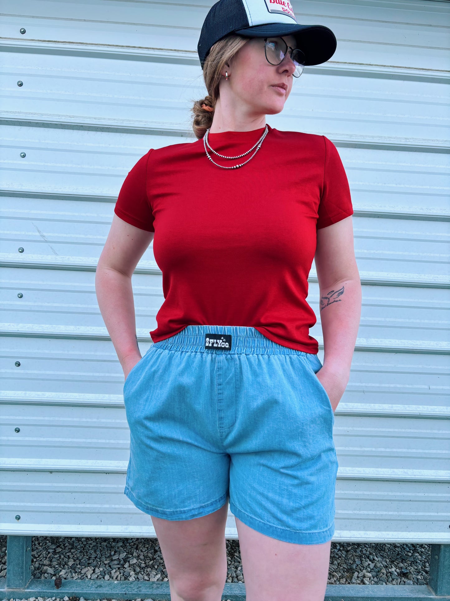 Denim Dally Shorts